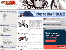 Tablet Screenshot of motoschinas.info